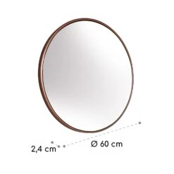Fournier Wandspiegel Metallrahmen Rund 58,8 X 58,8 Cm -Outdoor Grills Verkaufsgeschäft 10039430 yy 0006 logo