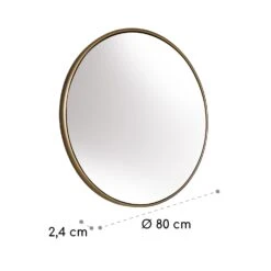 Fournier Wandspiegel Metallrahmen Rund Ø 80 Cm -Outdoor Grills Verkaufsgeschäft 10039438 yy 0006 logo