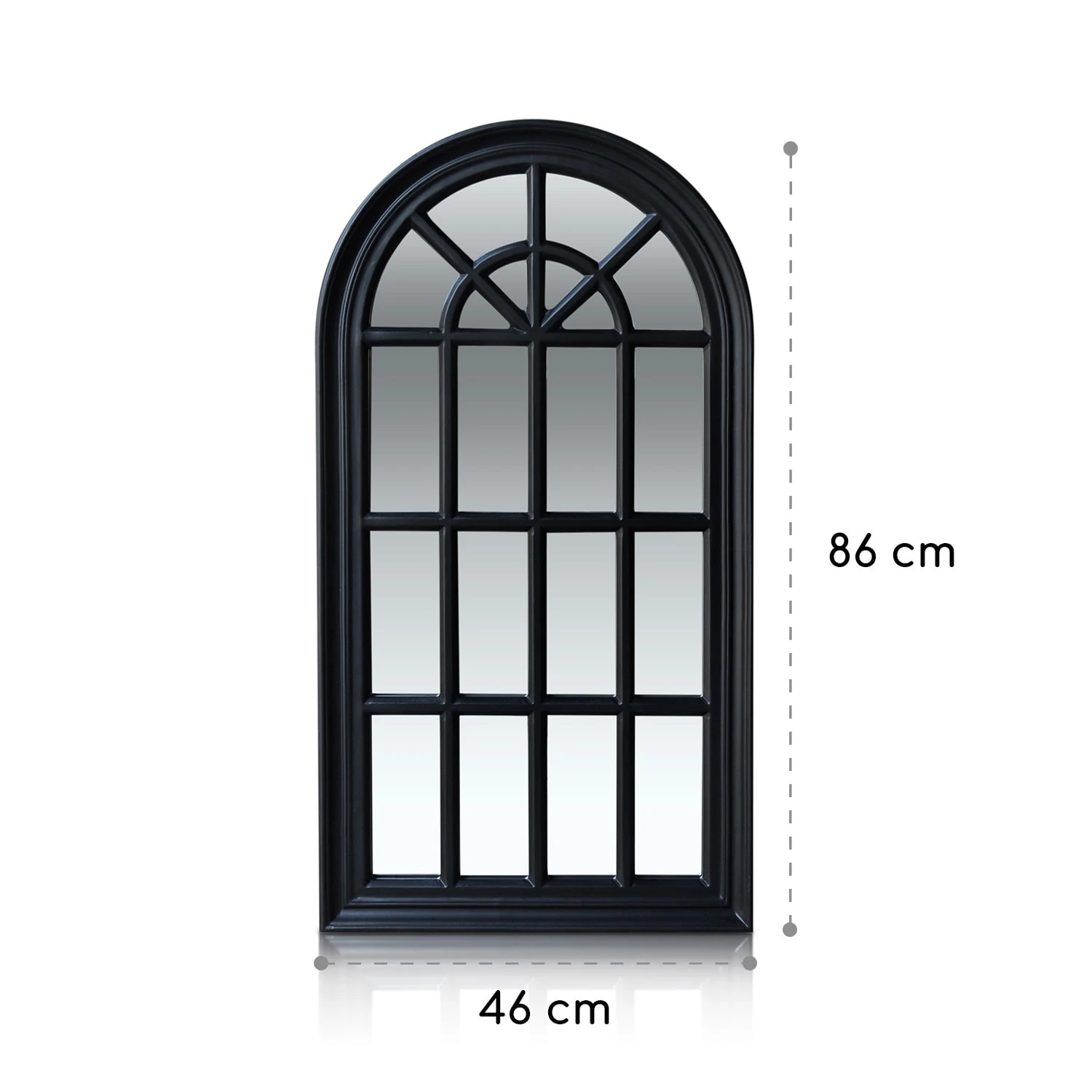 Savile Französischer Fensterspiegel Holzrahmen 86 X 46 Cm 6 Savile Französischer Fensterspiegel Holzrahmen 86 X 46 Cm – Bild 6