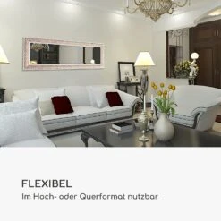 Greenford Spiegel Holzrahmen Rechteckig 130 X 45 Cm Vintage -Outdoor Grills Verkaufsgeschäft 10039456 de 0002 logo