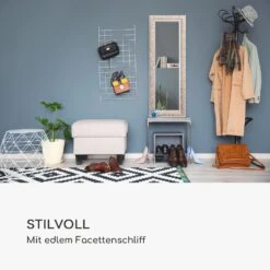 Greenford Spiegel Holzrahmen Rechteckig 130 X 45 Cm Vintage -Outdoor Grills Verkaufsgeschäft 10039456 de 0003 logo