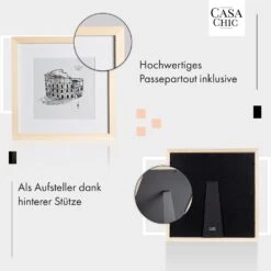 York Bilderrahmen Quadratisch 30 X 30 Cm Fotos Passepartout Glas -Outdoor Grills Verkaufsgeschäft 10039457 de 0004 usp