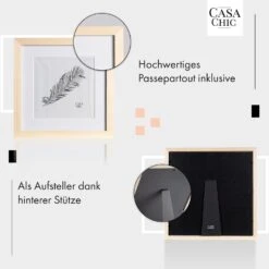 York Bilderrahmen Quadratisch 25 X 25 Cm Fotos Passepartout Glas -Outdoor Grills Verkaufsgeschäft 10039458 de 0004 usp