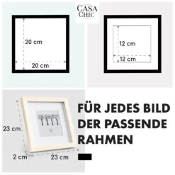 York Bilderrahmen Quadratisch 20 X 20 Cm Fotos Passepartout Glas -Outdoor Grills Verkaufsgeschäft 10039460 de 0005 usp
