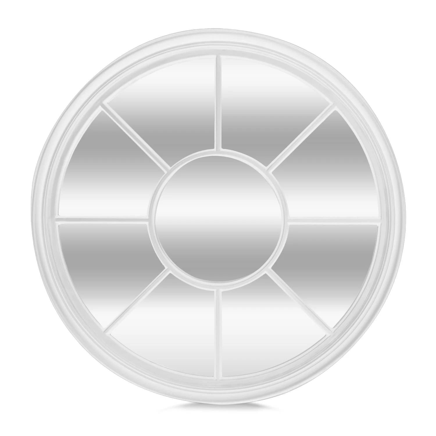 Leeds Wandspiegel Echtholzrahmen Rund Ø 90 Cm 1 Leeds Wandspiegel Echtholzrahmen Rund Ø 90 Cm