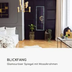 Norwich Spiegel Holzrahmen Rechteckig 130 X 45 Cm Mosaik-Design -Outdoor Grills Verkaufsgeschäft 10039473 de 0003 logo
