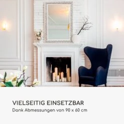 Stratford Wandspiegel Holzrahmen Rechteckig 90 X 60 Cm Vintage -Outdoor Grills Verkaufsgeschäft 10039481 de 0005 logo