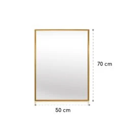 Croxley Wandspiegel Metallrahmen Rechteckig 70 X 50 Cm 11 Croxley Wandspiegel Metallrahmen Rechteckig 70 X 50 Cm -Outdoor Grills Verkaufsgeschäft 10039493 yy 0006 logo