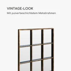 Soho Fensterspiegel Metallrahmen Rechteckig 90 X 60 Cm Vintage 9 Soho Fensterspiegel Metallrahmen Rechteckig 90 X 60 Cm Vintage -Outdoor Grills Verkaufsgeschäft 10039503 de 0004 logo