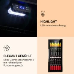 Beersafe 7XL Kühlschrank 242 Liter 5 Böden Panoramaglastür Edelstahl -Outdoor Grills Verkaufsgeschäft 10039513 de 0004 logo