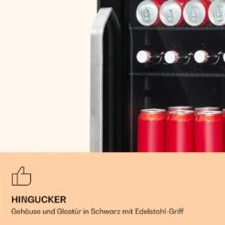 Beersafe 3XL Onyx Kühlschrank 98 Liter 4 Böden Panoramaglastür -Outdoor Grills Verkaufsgeschäft 10039655 de 0003 logo