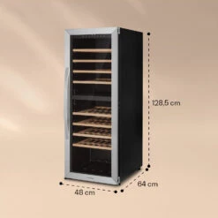 Klarstein Vinamour 77 Duo Weinkühlschrank 191 Liter 5 - 20 °C 2 Kühlzonen -Outdoor Grills Verkaufsgeschäft 10039771 yy 0007 logo
