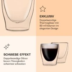 DUOS Doppelwandiges Glas 80 Ml Trinkglas Espresso Borosilikatglas -Outdoor Grills Verkaufsgeschäft 10039886 de 0006 logo