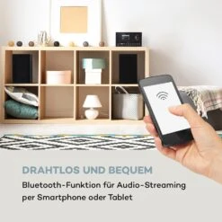 Connect System Stereoanlage 40 Watt Max. Internet/DAB+/ FM Radio CD-Player -Outdoor Grills Verkaufsgeschäft 10039895 de 0010 logo