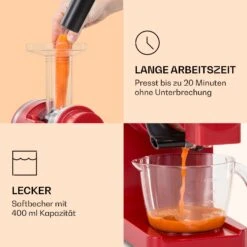 Bella Elegance Saftpresse 200 W 400 Ml BPA-frei -Outdoor Grills Verkaufsgeschäft 10039898 de 0004 logo