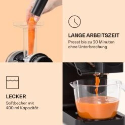 Bella Elegance Saftpresse 200 W 400 Ml BPA-frei -Outdoor Grills Verkaufsgeschäft 10039899 de 0004 logo