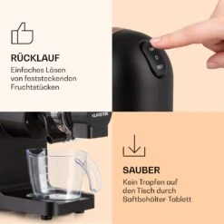 Bella Elegance Saftpresse 200 W 400 Ml BPA-frei -Outdoor Grills Verkaufsgeschäft 10039899 de 0006 logo