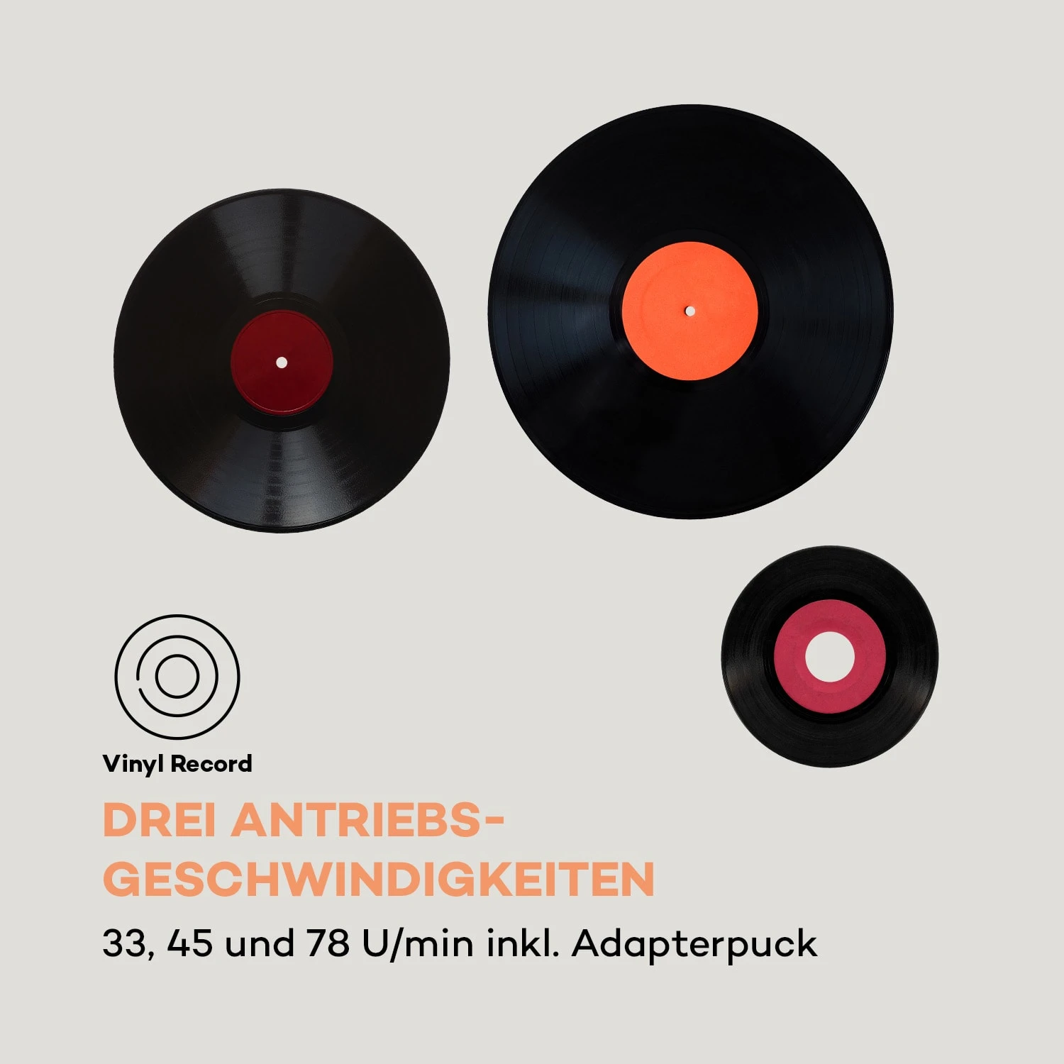 TT-Play SE Plattenspieler Staubschutz Bluetooth 33/45/78 U/min Pitch 7 TT-Play SE Plattenspieler Staubschutz Bluetooth 33/45/78 U/min Pitch – Bild 7