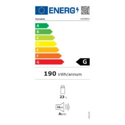 Brooklyn 23 Slim Kühlschrank LED Kunststoff-Einsatz Glastür -Outdoor Grills Verkaufsgeschäft 10039904 energy label