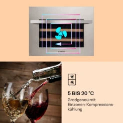 Vinsider 24 Built-In Uno Weinkühlschrank Einbaugerät 1 Zone 24 Flaschen Edelstahl -Outdoor Grills Verkaufsgeschäft 10039913 de 0003 logo