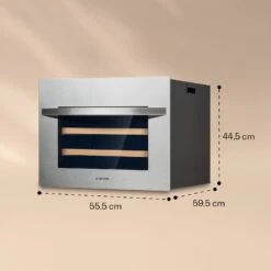 Vinsider 24 Built-In Uno Weinkühlschrank Einbaugerät 1 Zone 24 Flaschen Edelstahl -Outdoor Grills Verkaufsgeschäft 10039913 yy 0006 logo