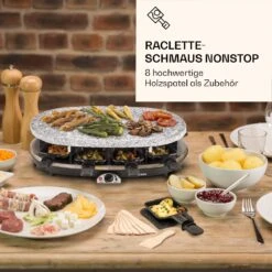 Raclette Spatulas Holzspatel Pfannenwender Zubehör 8 Stück Für Raclette-Pfännchen -Outdoor Grills Verkaufsgeschäft 10039924 de 0002 logo