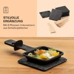 Steaklette Raclette Raclette-Grill Mit Zubehör Für 8 Personen -Outdoor Grills Verkaufsgeschäft 10039925 de 0005 logo