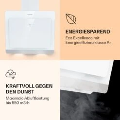 >Aurora Eco 60 Dunstabzugshaube 550 M³/h 60cm Kopffrei Ambientelicht EEC A+ -Outdoor Grills Verkaufsgeschäft 10039928 de 0003 logo
