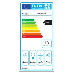 Aurora Eco 90 Dunstabzugshaube 550 M³/h 90cm Kopffrei Ambientelicht -Outdoor Grills Verkaufsgeschäft 10039930 energy label