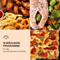 Vigor Air Heißluftfritteuse 1800 W 30 Liter 18 Programme -Outdoor Grills Verkaufsgeschäft 10039941 de 0004 logo