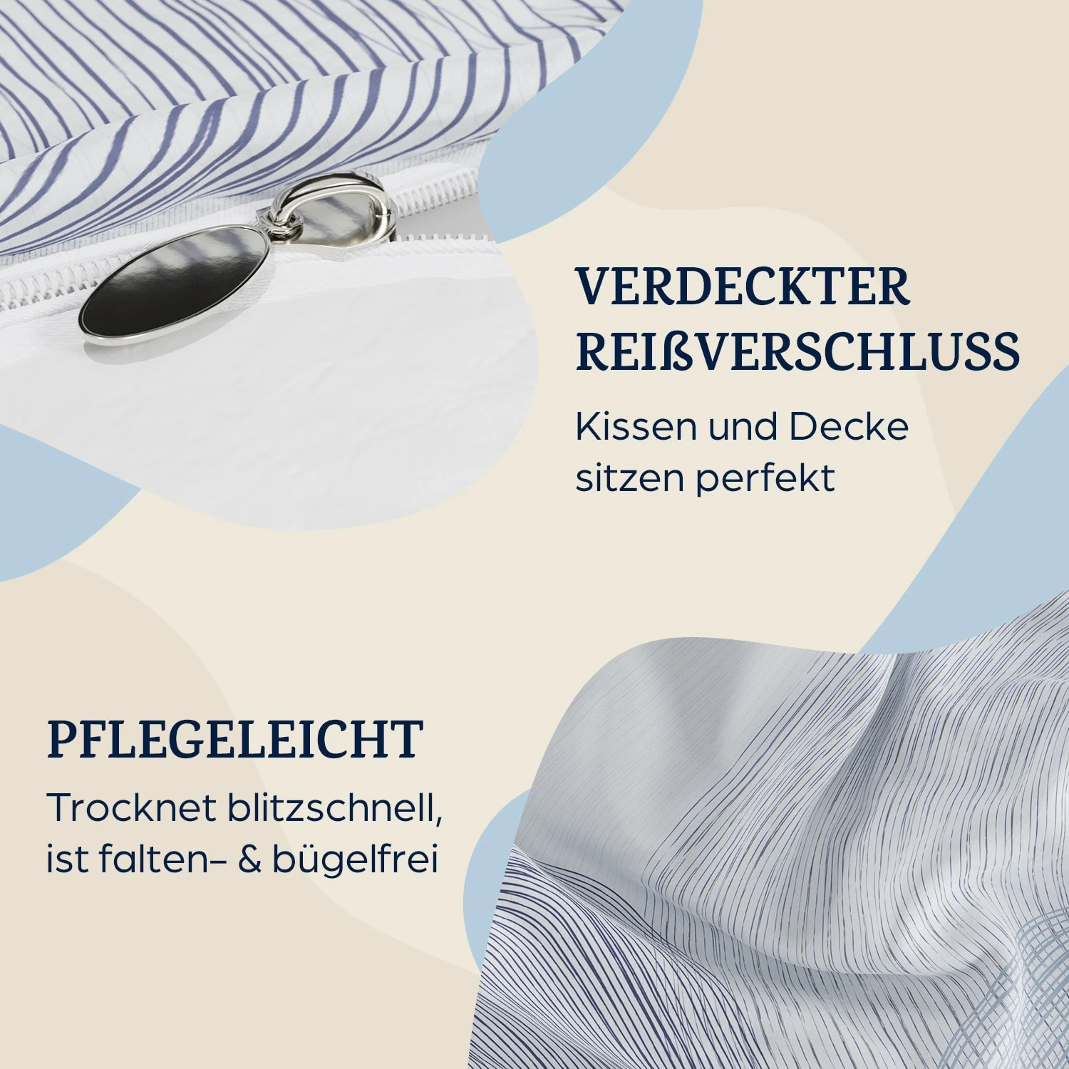 Soft Wonder-Edition Bettwäsche 135x200 Cm Mikrofaser 3 Soft Wonder-Edition Bettwäsche 135x200 Cm Mikrofaser – Bild 3