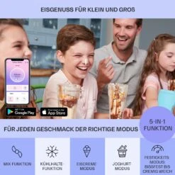 Dolce Bacio Smart Eiscremebereiter Yogurtmaker Kompressor 2 Liter WiFi Touch Edelstahl -Outdoor Grills Verkaufsgeschäft 10040048 de 0003 logo