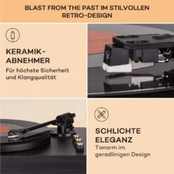 TT-Play Prime Plattenspieler Stereo Riemenantrieb 33 1/3 & 45 U/min -Outdoor Grills Verkaufsgeschäft 10040094 de 0005 usp