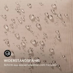 Blumfeldt Bayonne Sonnenschirm 130 X 180 Cm Polyester UV 50 Solar LED -Outdoor Grills Verkaufsgeschäft 10040103 de 0007 logo