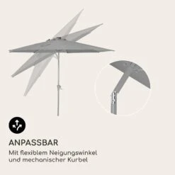 Blumfeldt Calais Sonnenschirm LED Aluminium-Rahmen Polyester-Bespannung UV 50 -Outdoor Grills Verkaufsgeschäft 10040120 de 0004 logo