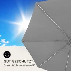 Blumfeldt Calais Sonnenschirm LED Aluminium-Rahmen Polyester-Bespannung UV 50 -Outdoor Grills Verkaufsgeschäft 10040120 de 0006 logo