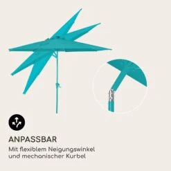 Blumfeldt Calais Sonnenschirm LED Aluminium-Rahmen Polyester-Bespannung UV 50 12 Blumfeldt Calais Sonnenschirm LED Aluminium-Rahmen Polyester-Bespannung UV 50 -Outdoor Grills Verkaufsgeschäft 10040122 de 0004 logo