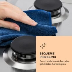 Ignito Chef Edition 5 Zonen Gaskochfeld 5-flammig Sabaf-Brenner Glaskeramik -Outdoor Grills Verkaufsgeschäft 10040147 de 0006 logo