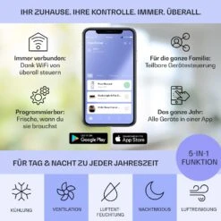 Kraftwerk Eco Smart 11 Klimaanlage 3-in-1 11500 BTU App Fernbedienung -Outdoor Grills Verkaufsgeschäft 10040189 de 0003 logo