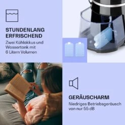 Skyscraper Ice Smart 4-in-1 Luftkühler & Ventilator WiFi 210m³/h Fernbedienung -Outdoor Grills Verkaufsgeschäft 10040205 de 0006 logo