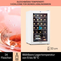 Shiraz 24 Uno Weinkühlschrank 63l 24Fl Touch-Bedienfeld 5-18°C -Outdoor Grills Verkaufsgeschäft 10040217 de 0003 logo