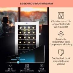 Shiraz 24 Uno Weinkühlschrank 63l 24Fl Touch-Bedienfeld 5-18°C -Outdoor Grills Verkaufsgeschäft 10040217 de 0004 logo