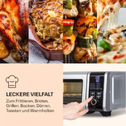 Vita-Crisp Heißluftfritteuse 1700W 10L 8 Funktionen Platzsparend -Outdoor Grills Verkaufsgeschäft 10040224 de 0004 logo