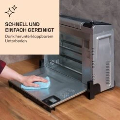 Vita-Crisp Heißluftfritteuse 1700W 10L 8 Funktionen Platzsparend -Outdoor Grills Verkaufsgeschäft 10040224 de 0005 logo