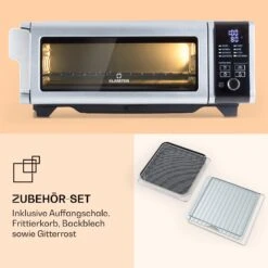 Vita-Crisp Heißluftfritteuse 1700W 10L 8 Funktionen Platzsparend -Outdoor Grills Verkaufsgeschäft 10040224 de 0006 logo