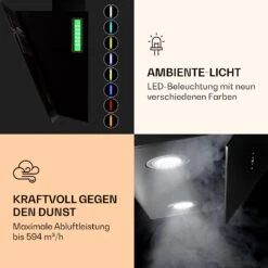 Alina 60 Smart Dunstabzugshaube 60 Cm 594 M³/h LED Ambiente-Licht Glasfront -Outdoor Grills Verkaufsgeschäft 10040230 de 0005 logo