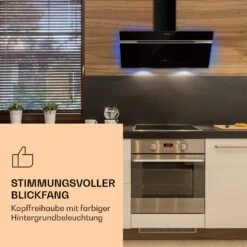 Alina 90 Smart Dunstabzugshaube 90cm 594m³/h LED Ambiente Glasfront -Outdoor Grills Verkaufsgeschäft 10040232 de 0004 logo