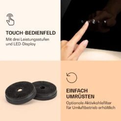 Alina 90 Smart Dunstabzugshaube 90cm 594m³/h LED Ambiente Glasfront -Outdoor Grills Verkaufsgeschäft 10040232 de 0006 logo