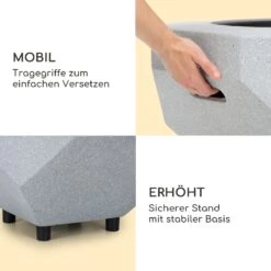 Blumfeldt Diamond Feuerschale Mit Grill MGO & Stahlschale Inkl. Funkenschutz -Outdoor Grills Verkaufsgeschäft 10040241 de 0005 logo