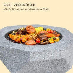 Blumfeldt Diamond Feuerschale Mit Grill MGO & Stahlschale Inkl. Funkenschutz -Outdoor Grills Verkaufsgeschäft 10040242 de 0003 logo